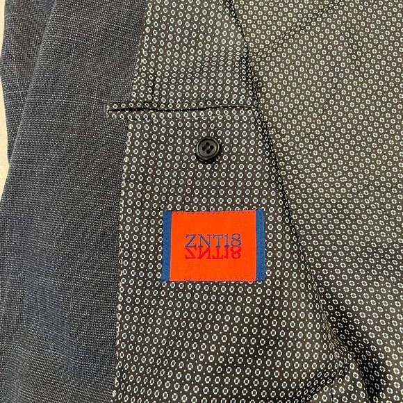 Zanetti ZNT18 2 Piece Suit 40R Blue - Picture 4 of 11